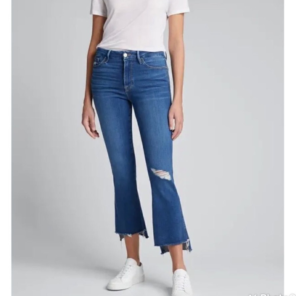 Frame Le Crop Mini Boot High Waist
